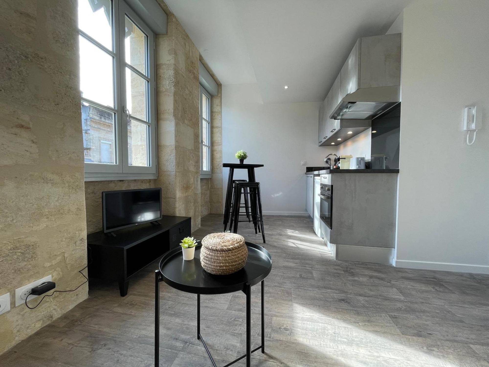 Studio Lumineux Avec Climatisation Pour 2 Personnes Bordeaux Dış mekan fotoğraf