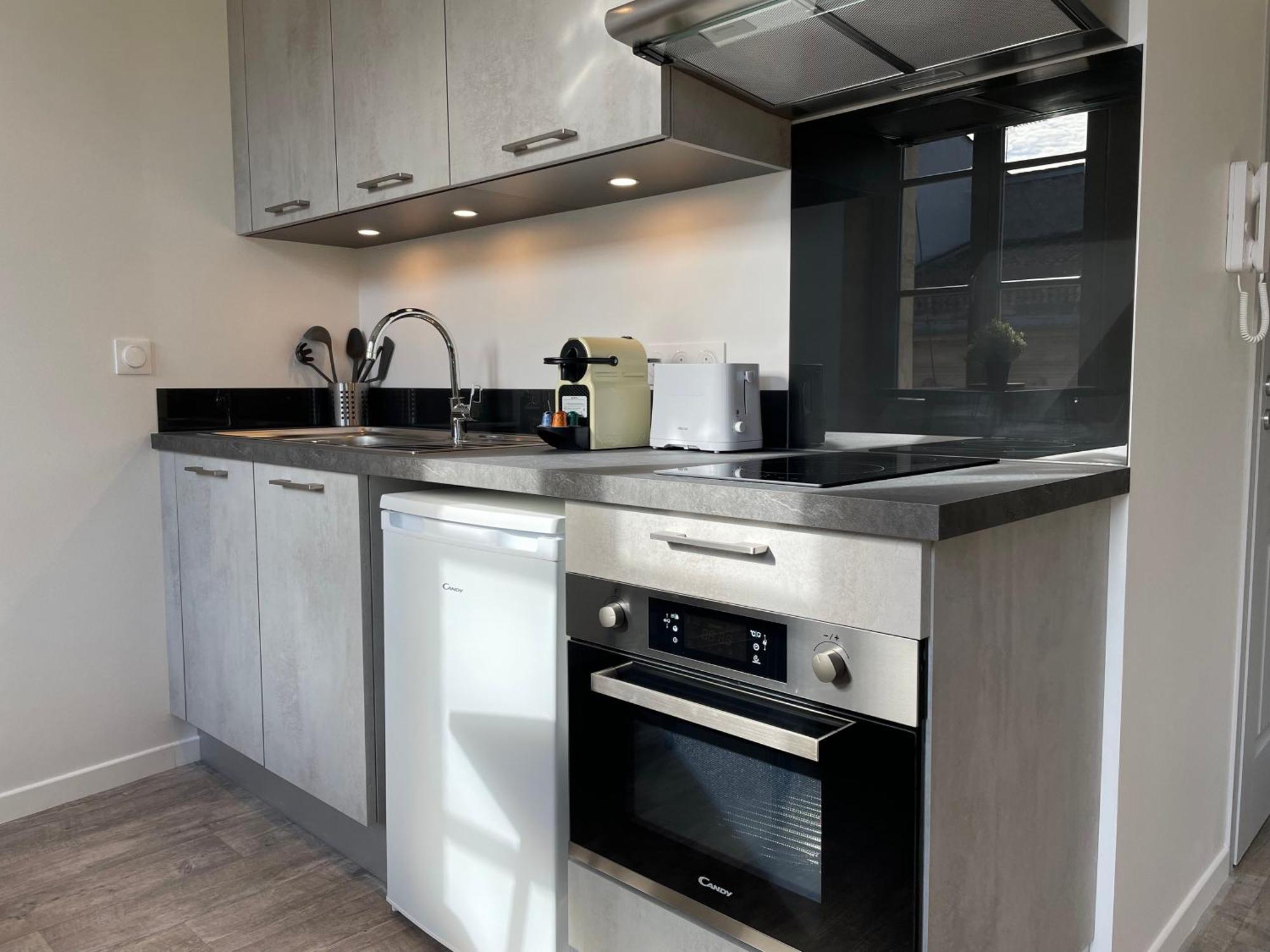 Studio Lumineux Avec Climatisation Pour 2 Personnes Bordeaux Dış mekan fotoğraf