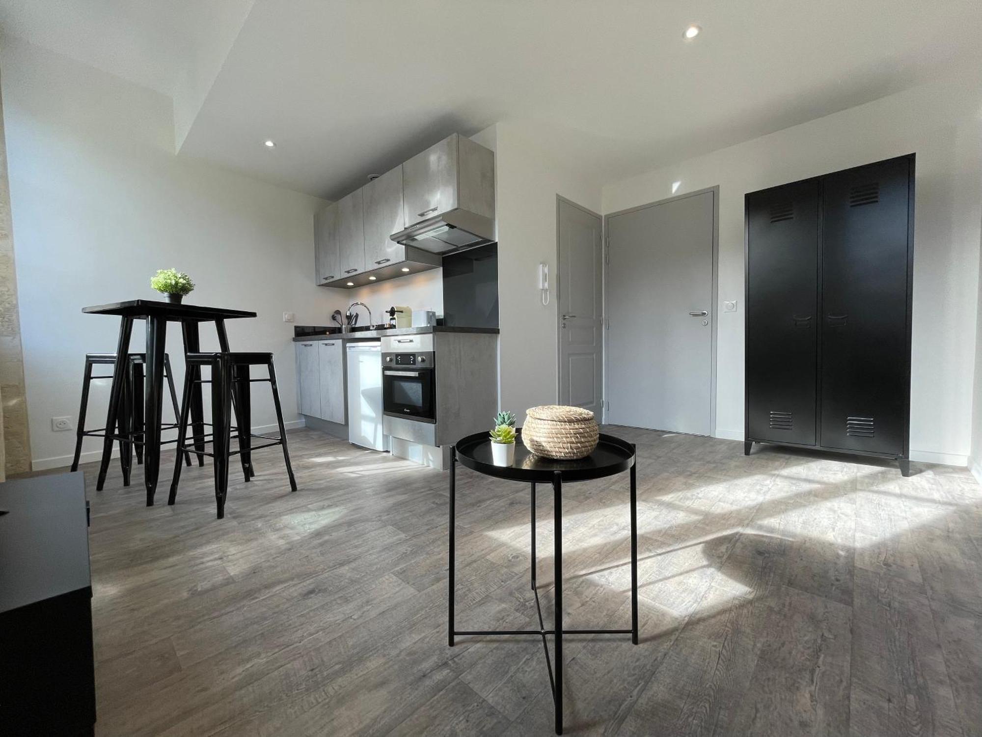Studio Lumineux Avec Climatisation Pour 2 Personnes Bordeaux Dış mekan fotoğraf